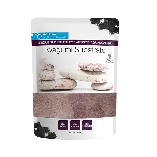 Aqua Natural Iwagumi Substrate Garnet 3-4mm 3.5kg