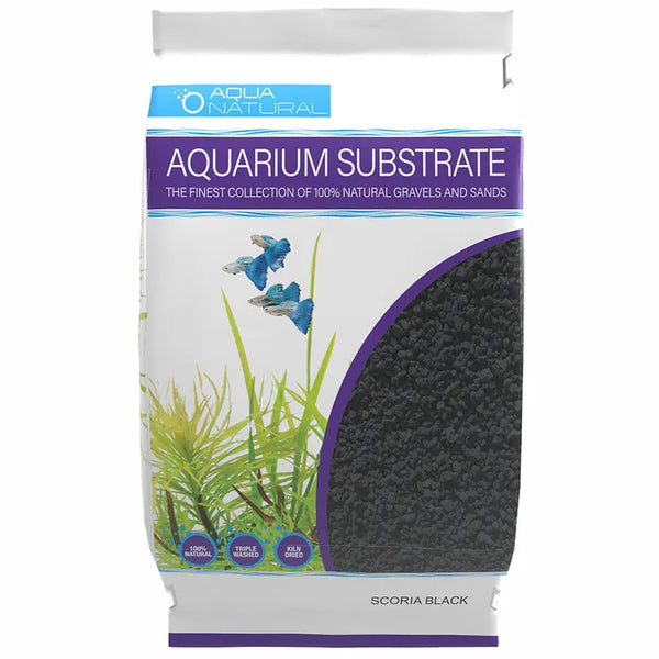Aqua Natural Scoria Black Lava Rock Substrate Base