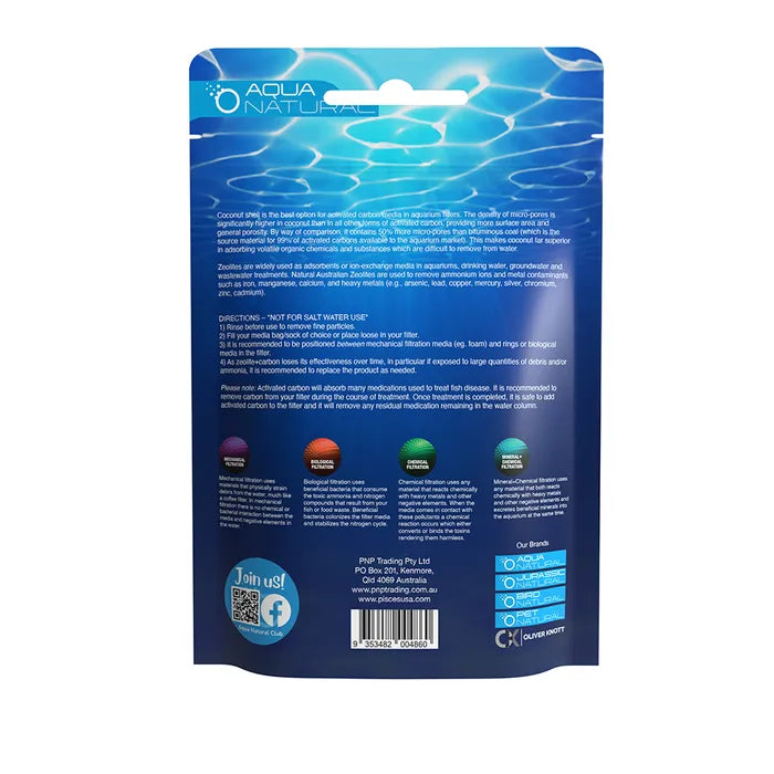 Zeolite + Carbon Filter Media 600g