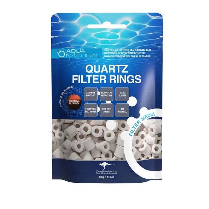 Quartz Filter Rings Filter Media 500g