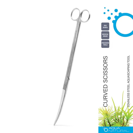 Pro Curved Aquascaping Scissors 25cm