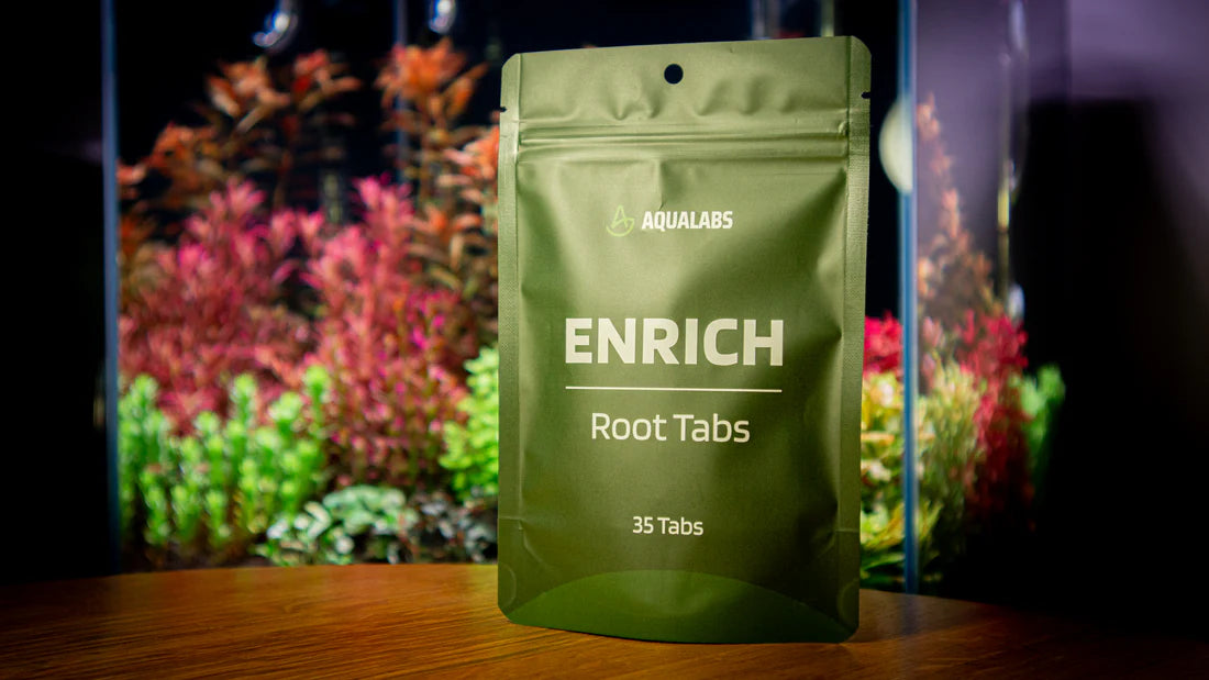 AquaLabs Enrich Root Tabs (35 Pack) - Slow Release Aquarium Plant Fish Tank Root Fertiliser