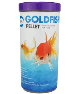 Pisces Aquatics Goldfish Pellet Premium Nutrition Fish Food 45-500g