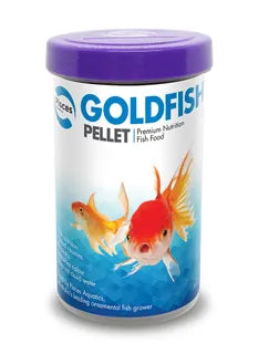 Pisces Aquatics Goldfish Pellet Premium Nutrition Fish Food 45-500g