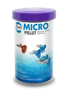 Pisces Aquatics Micro Pellet Premium Nutrition Fish Food 30g