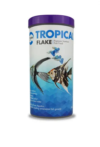 Pisces Aquatics Tropical Flake Premium Nutrition Fish Food 24-180g